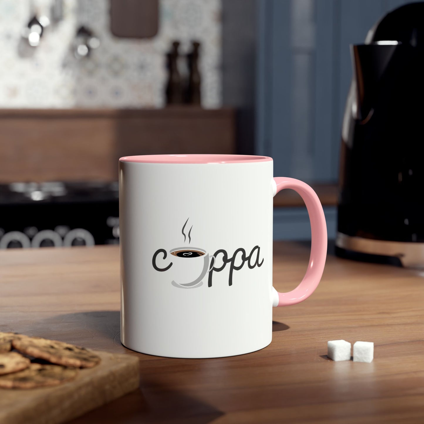 Two-Tone Coffee Mugs